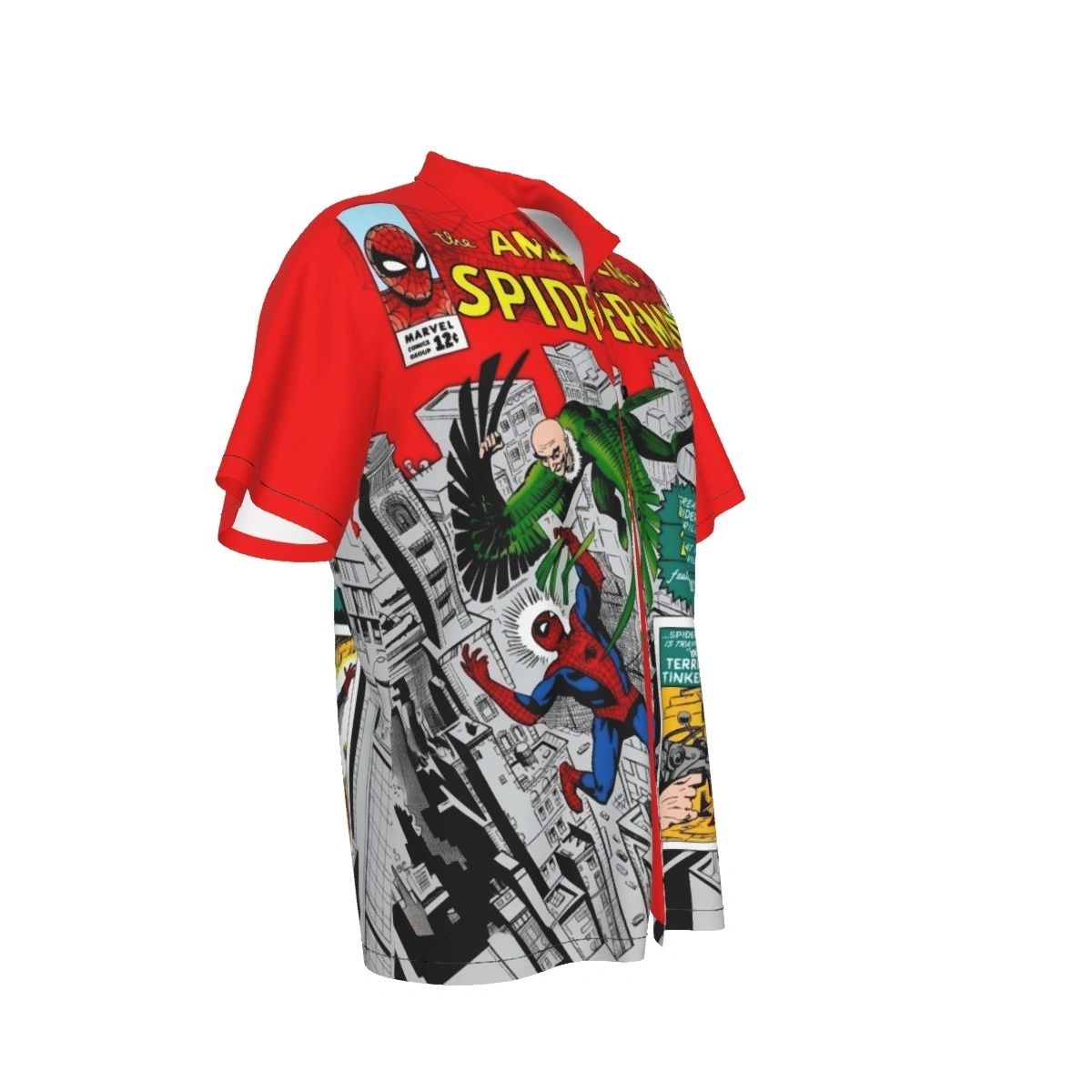 AMAZING SPIDERMAN 2 ALL OVER PRINT SHIRTS