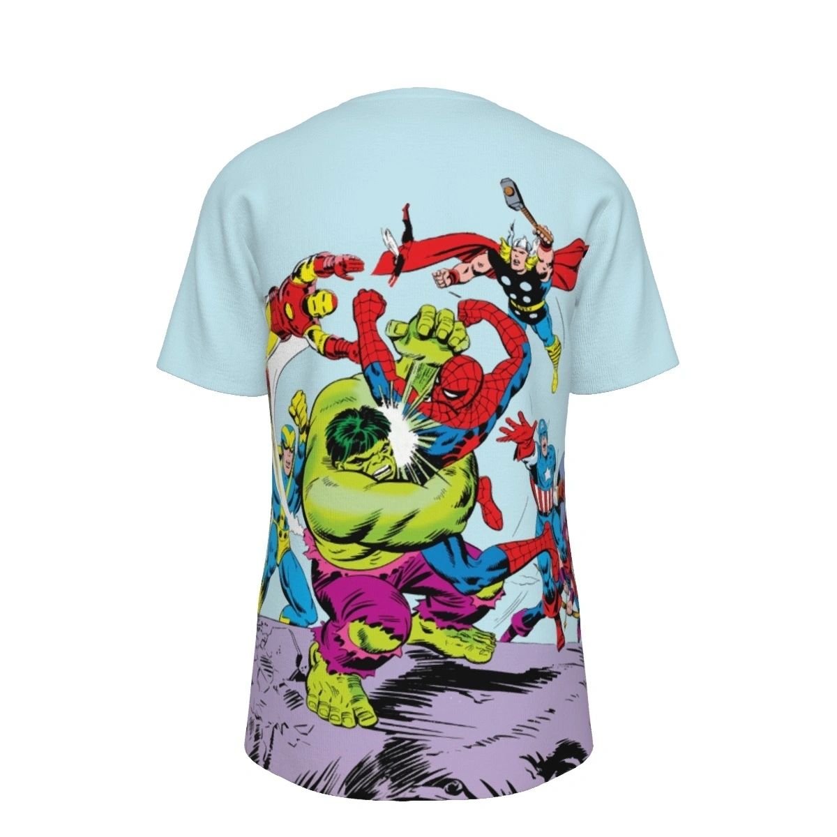 AMAZING SPIDERMAN ANNUAL 3 ALL OVER PRINT SHIRTS - AVENGERS HULK