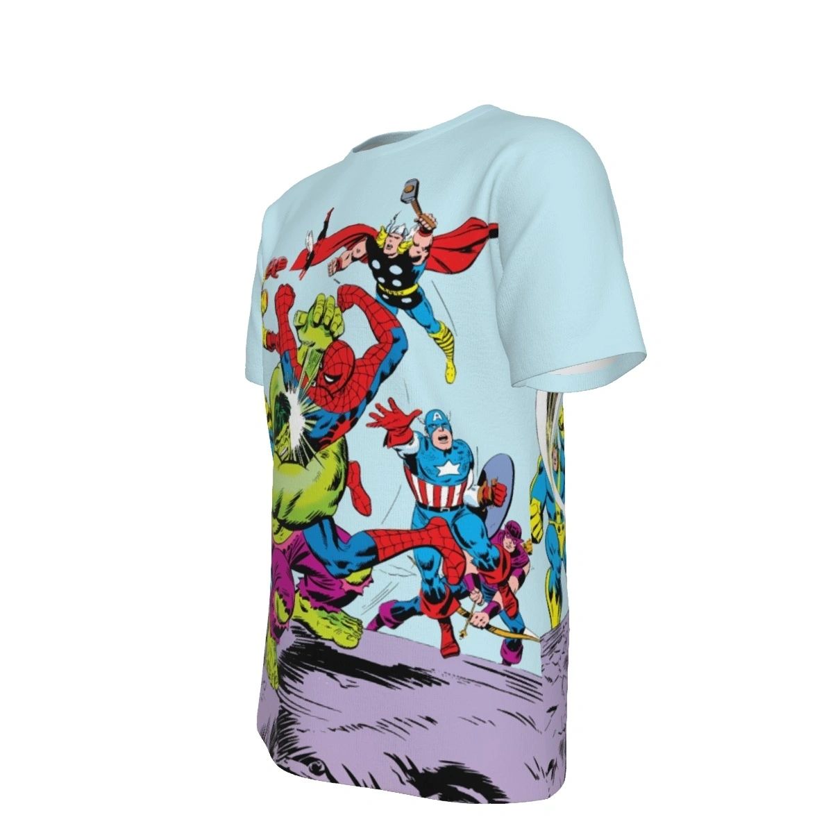 AMAZING SPIDERMAN ANNUAL 3 ALL OVER PRINT SHIRTS - AVENGERS HULK