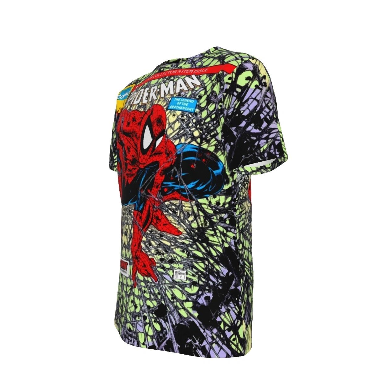 SPIDERMAN 1 ALL OVER PRINT SHIRTS - TODD MCFARLANE
