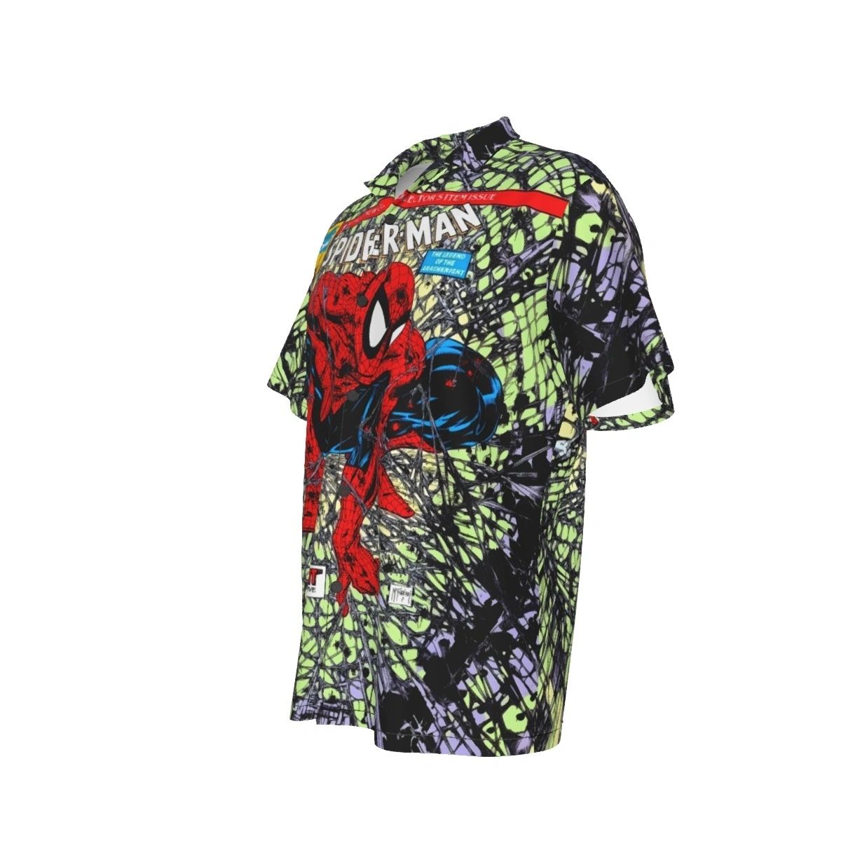 SPIDERMAN 1 ALL OVER PRINT SHIRTS - TODD MCFARLANE