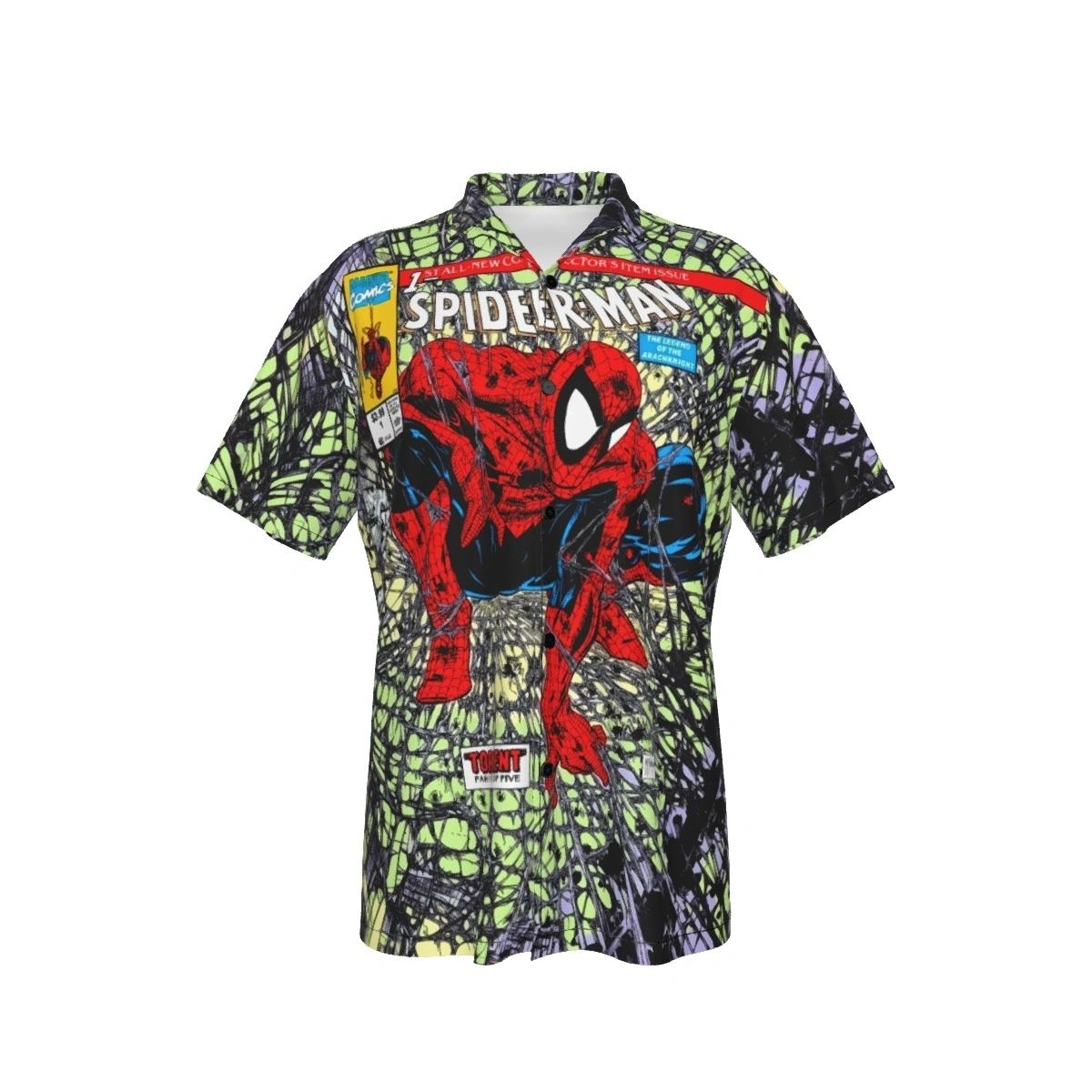 SPIDERMAN 1 ALL OVER PRINT SHIRTS - TODD MCFARLANE