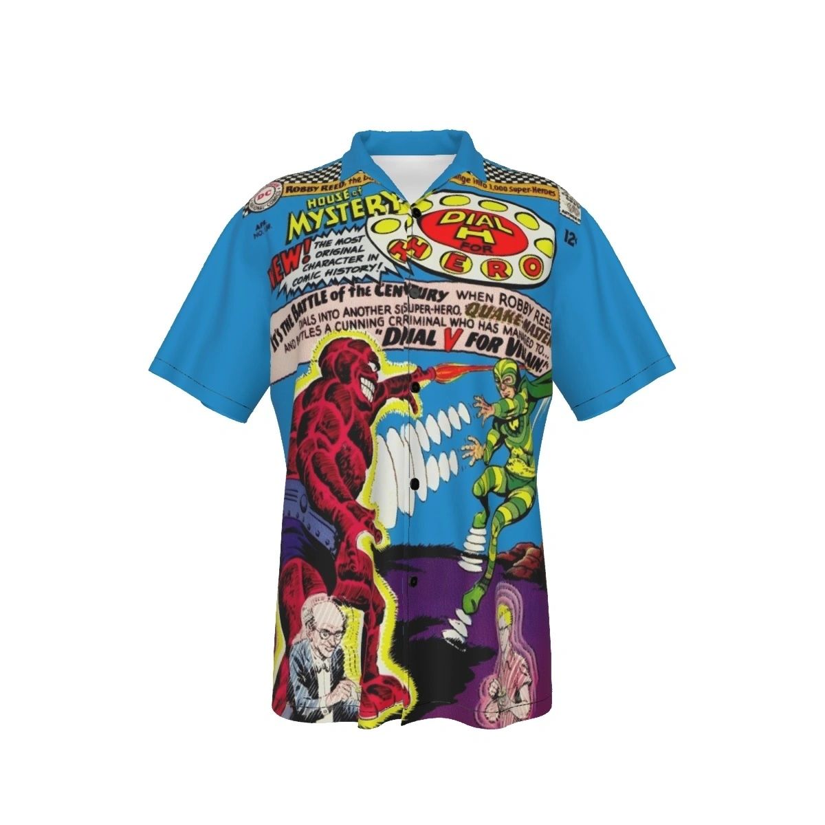 DIAL H FOR HERO ALL OVER PRINT SHIRTS - HOUSE OF MYSTERY 158