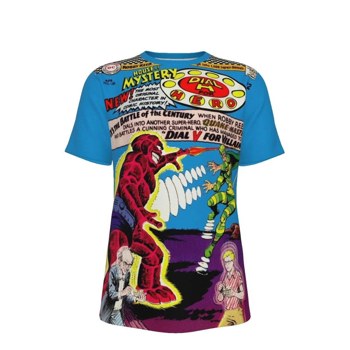 DIAL H FOR HERO ALL OVER PRINT SHIRTS - HOUSE OF MYSTERY 158