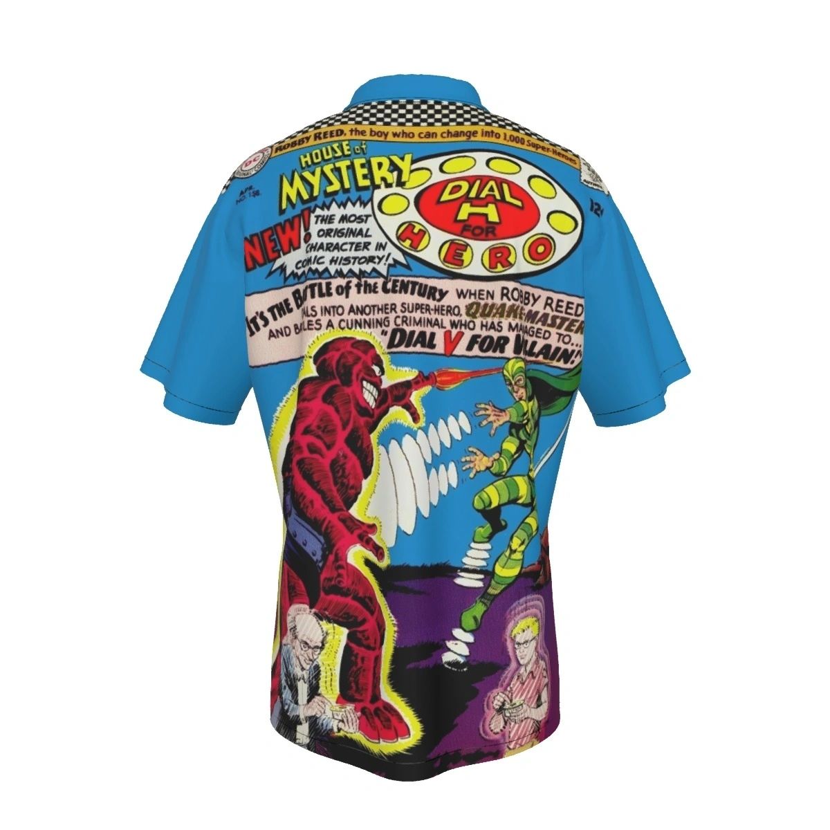 DIAL H FOR HERO ALL OVER PRINT SHIRTS - HOUSE OF MYSTERY 158
