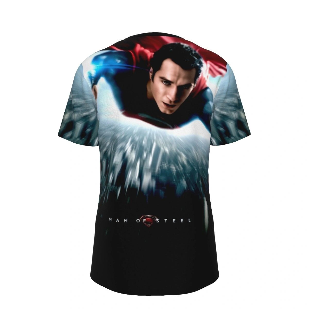 SUPERMAN MAN OF STEEL ALL OVER PRINT SHIRTS - MOVIE POSTER