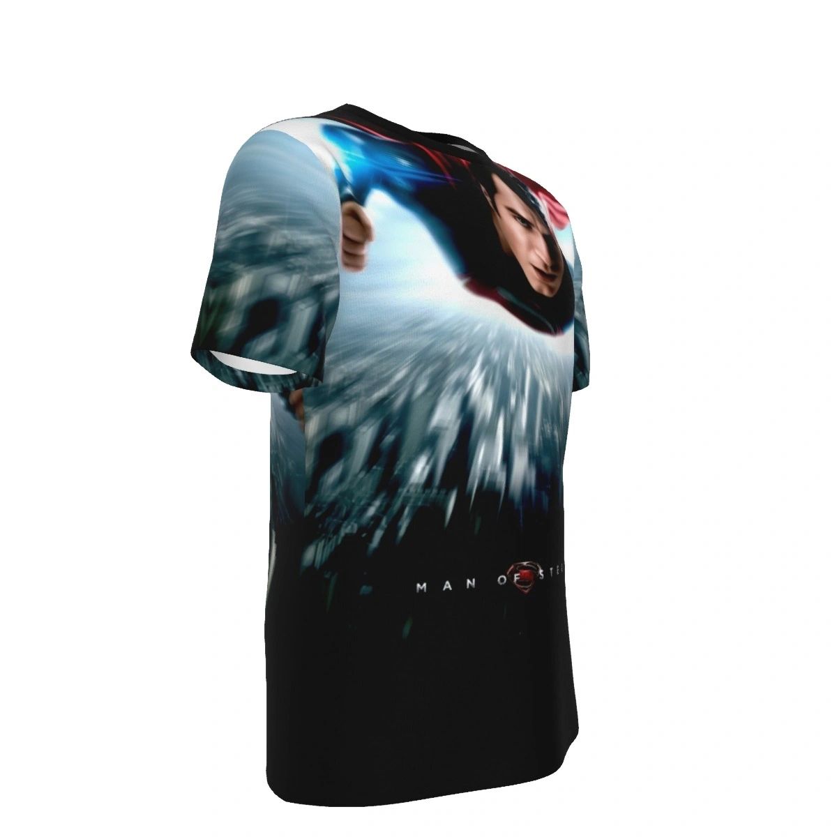 SUPERMAN MAN OF STEEL ALL OVER PRINT SHIRTS - MOVIE POSTER