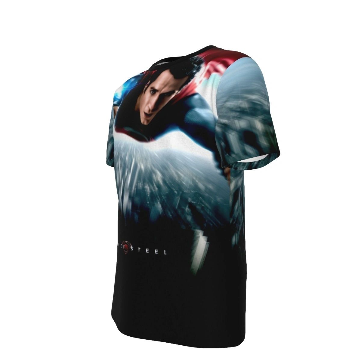 SUPERMAN MAN OF STEEL ALL OVER PRINT SHIRTS - MOVIE POSTER