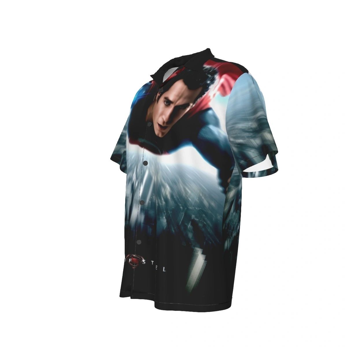 SUPERMAN MAN OF STEEL ALL OVER PRINT SHIRTS - MOVIE POSTER