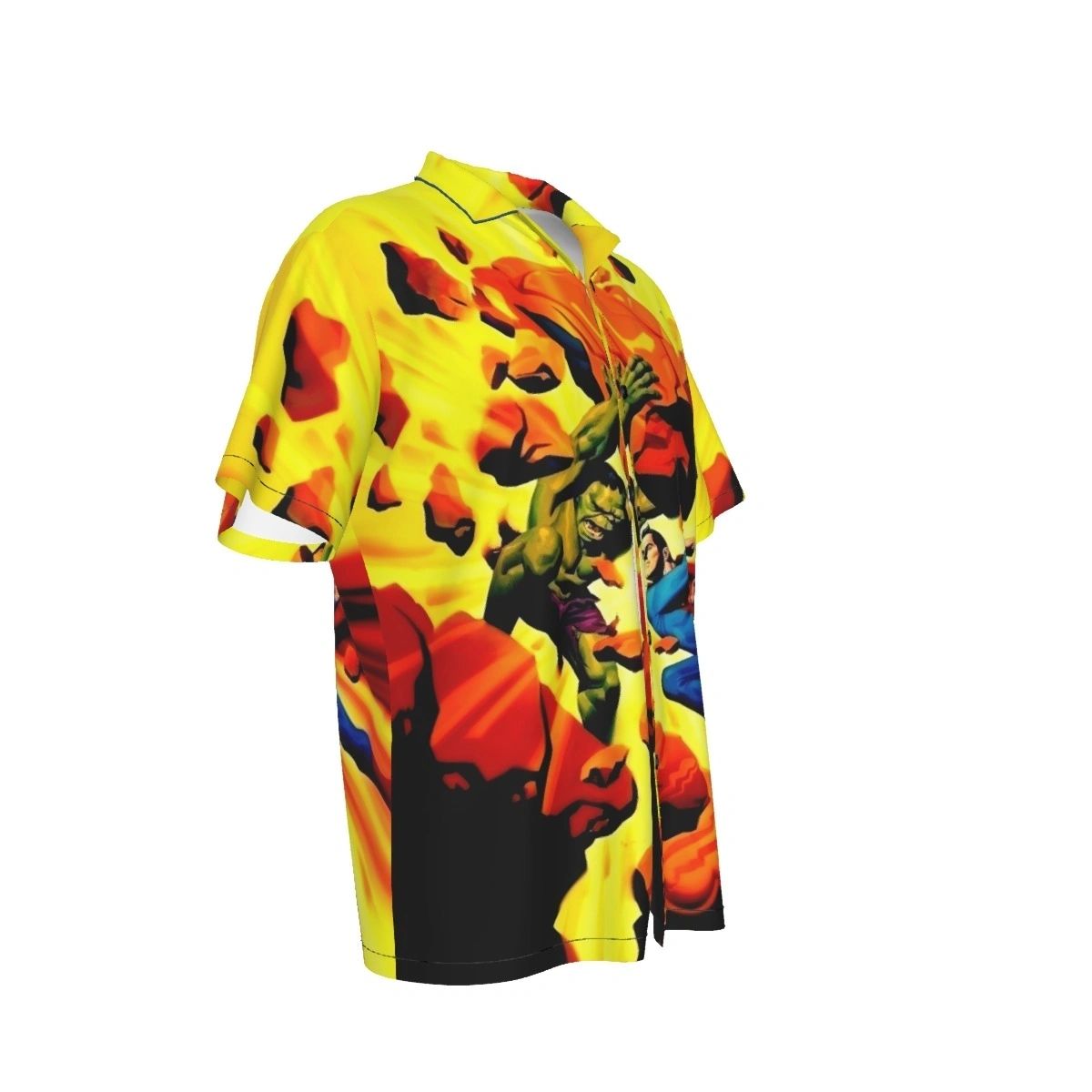 SUPERMAN AND THE LEGION ALL OVER PRINT SHIRTS - GARY FRANK FROM ACTION 684