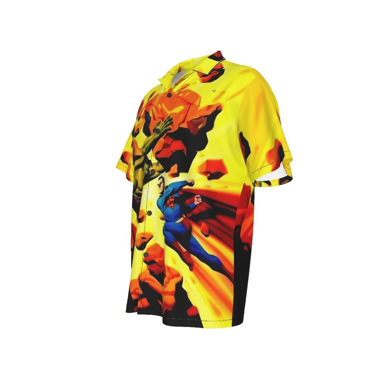 SUPERMAN AND THE LEGION ALL OVER PRINT SHIRTS - GARY FRANK FROM ACTION 684