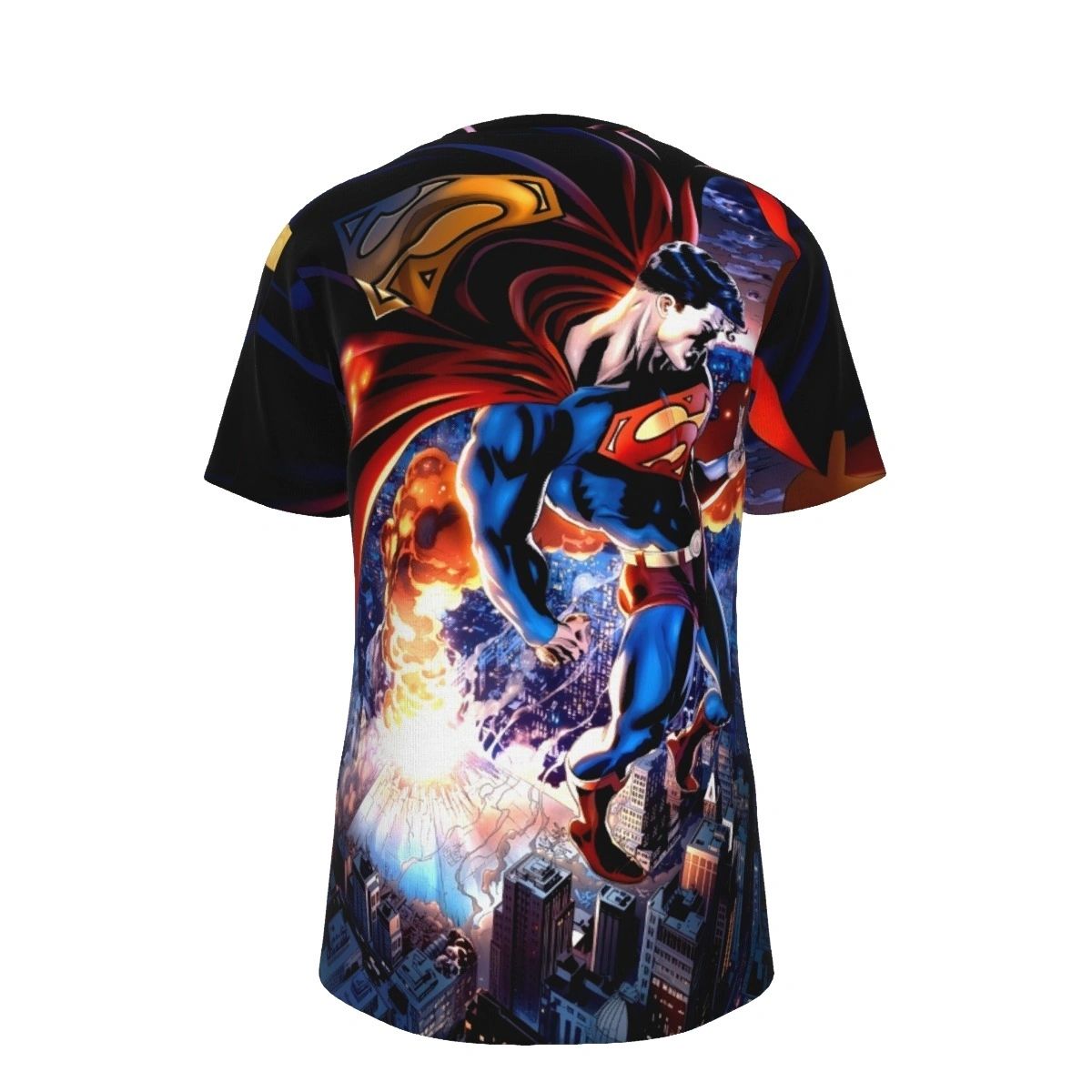 MAN AND SUPERMAN PINUP ALL OVER PRINT SHIRTS