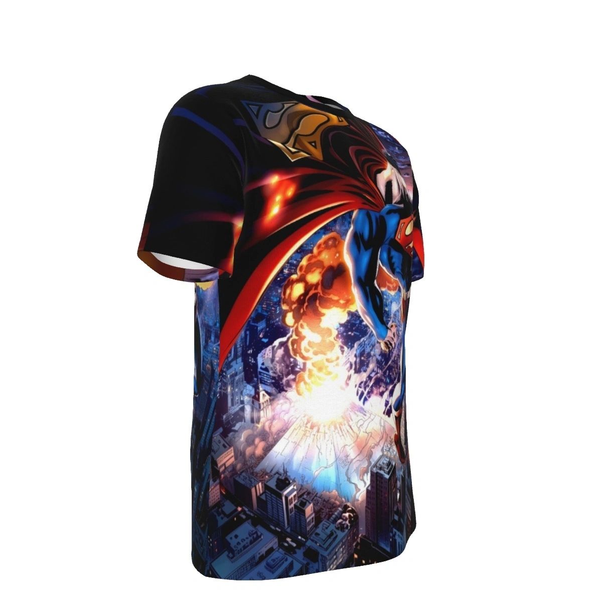 MAN AND SUPERMAN PINUP ALL OVER PRINT SHIRTS