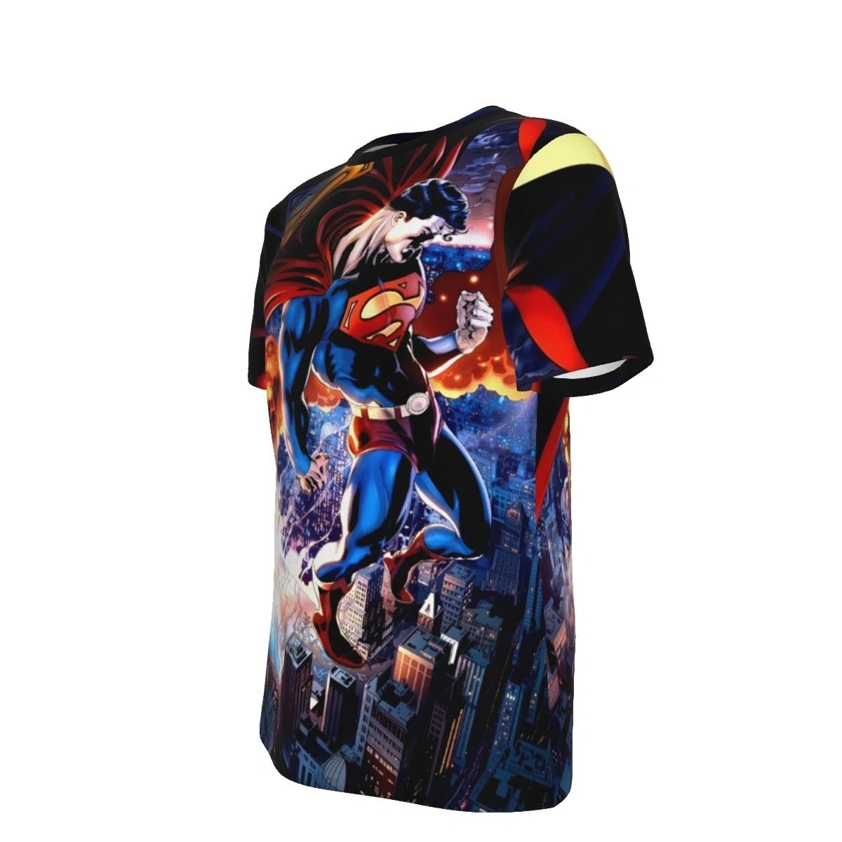 MAN AND SUPERMAN PINUP ALL OVER PRINT SHIRTS