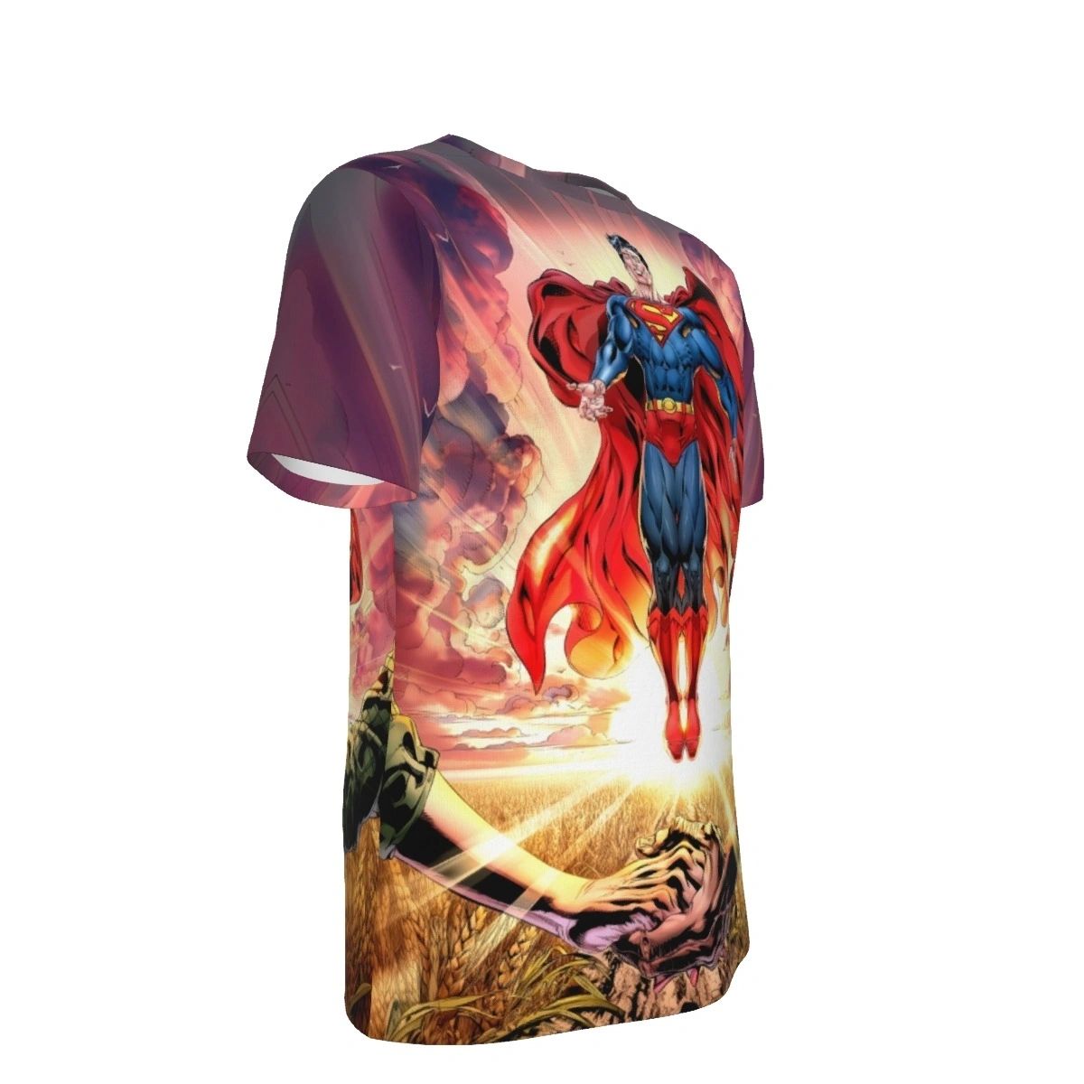 MAN AND SUPERMAN 1 ALL OVER PRINT SHIRTS