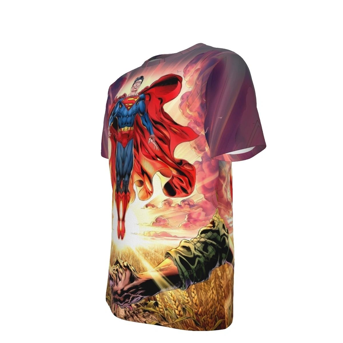 MAN AND SUPERMAN 1 ALL OVER PRINT SHIRTS