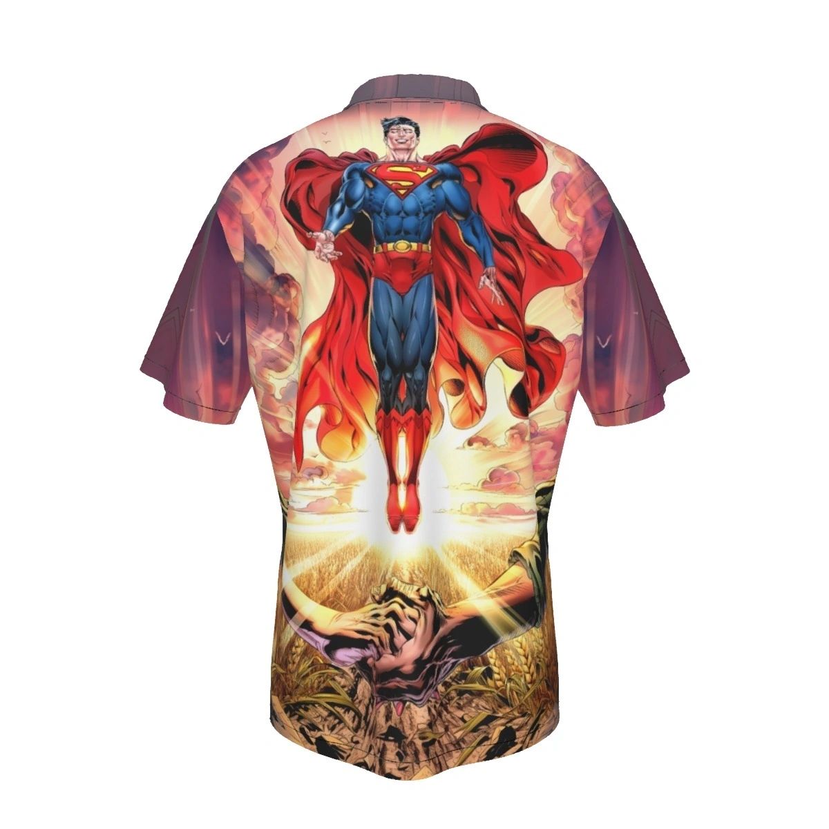 MAN AND SUPERMAN 1 ALL OVER PRINT SHIRTS