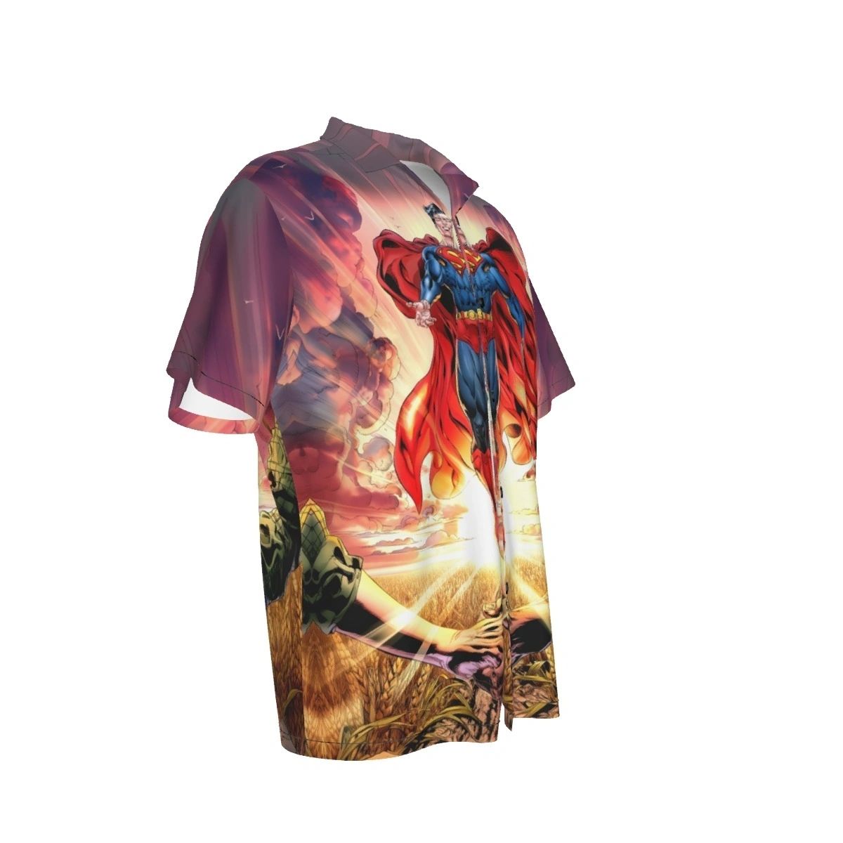 MAN AND SUPERMAN 1 ALL OVER PRINT SHIRTS