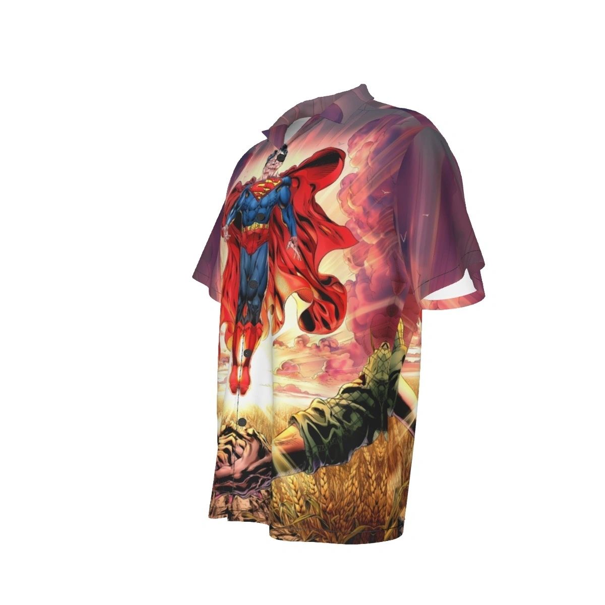 MAN AND SUPERMAN 1 ALL OVER PRINT SHIRTS