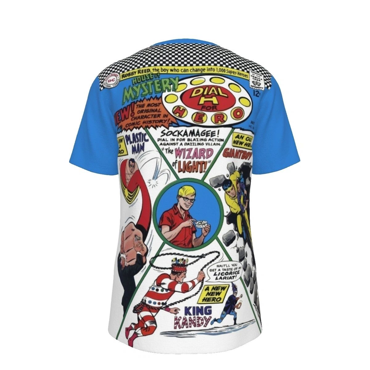 DIAL H FOR HERO ALL OVER PRINT SHIRTS - HOUSE OF MYSTERY 160