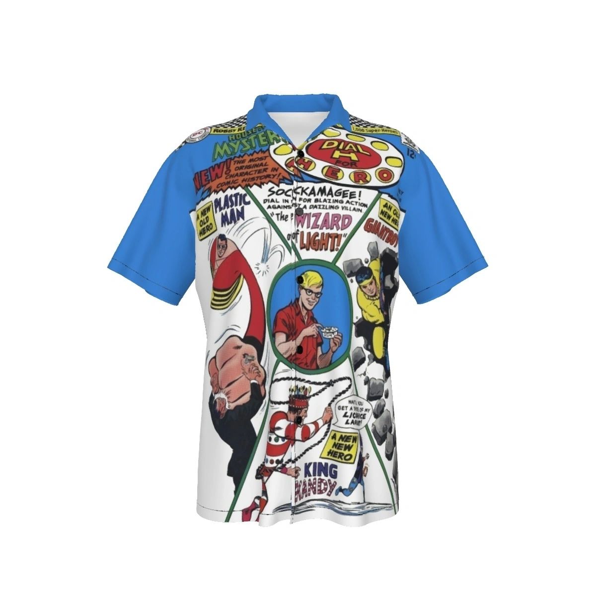 DIAL H FOR HERO ALL OVER PRINT SHIRTS - HOUSE OF MYSTERY 160