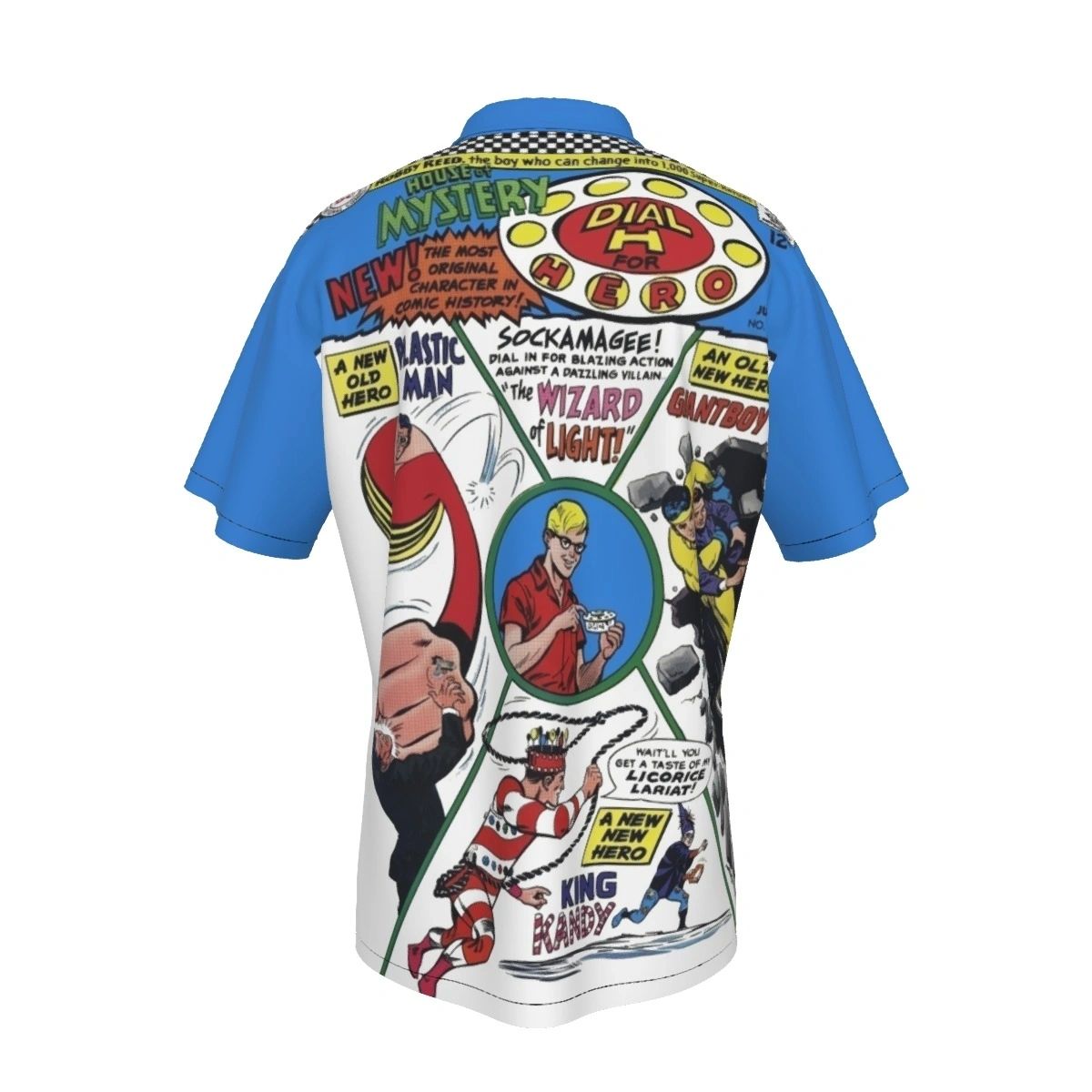 DIAL H FOR HERO ALL OVER PRINT SHIRTS - HOUSE OF MYSTERY 160