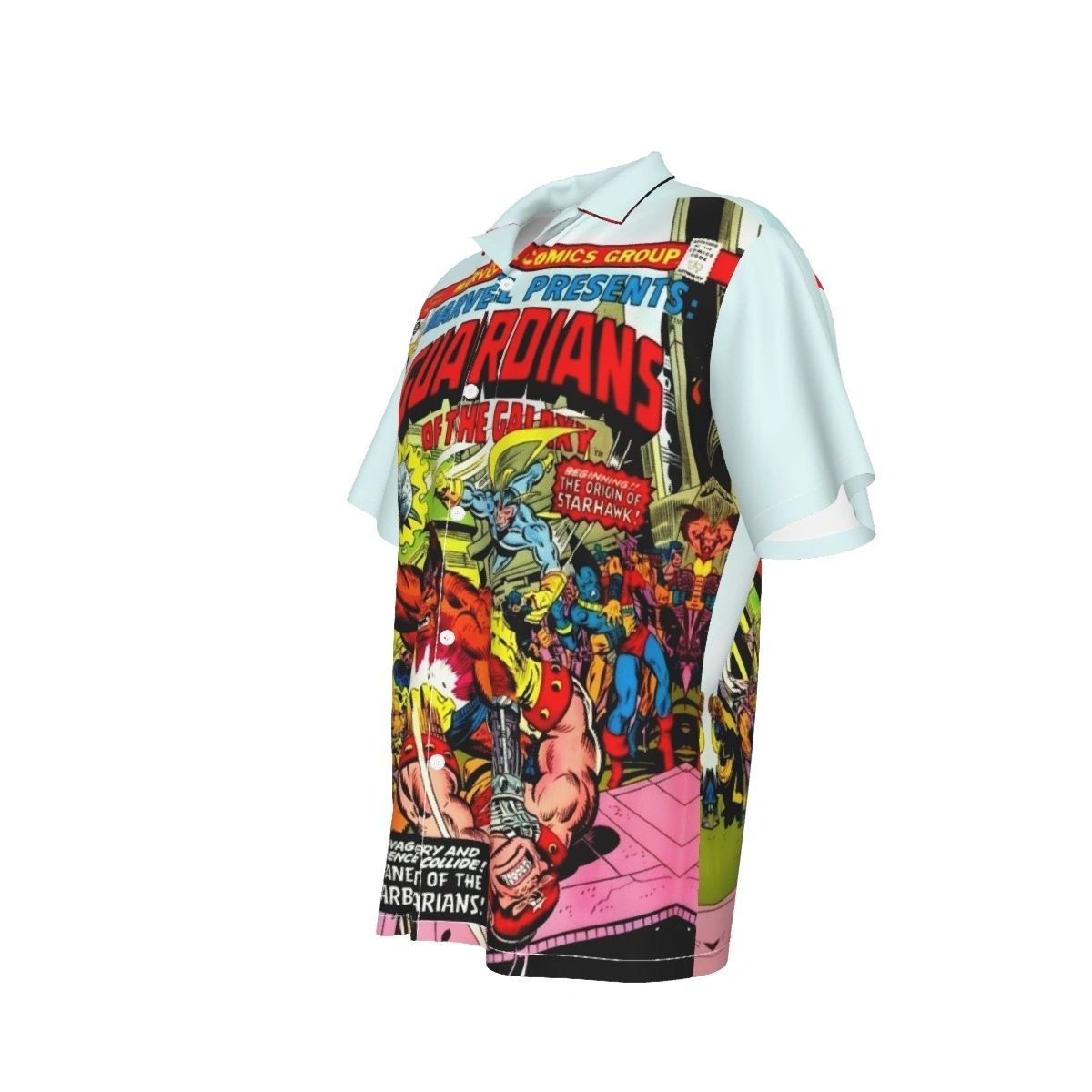 MARVEL PRESENTS 9 ALL OVER PRINT SHIRTS - STARHAWK AND GAURDIANS OF THE GALAXY