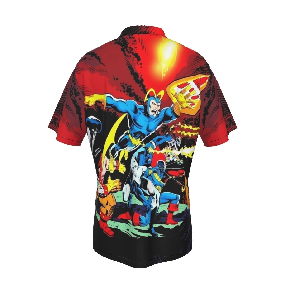 STARHAWK AND THE GUARDIANS PIN UP ALL OVER PRINT SHIRTS