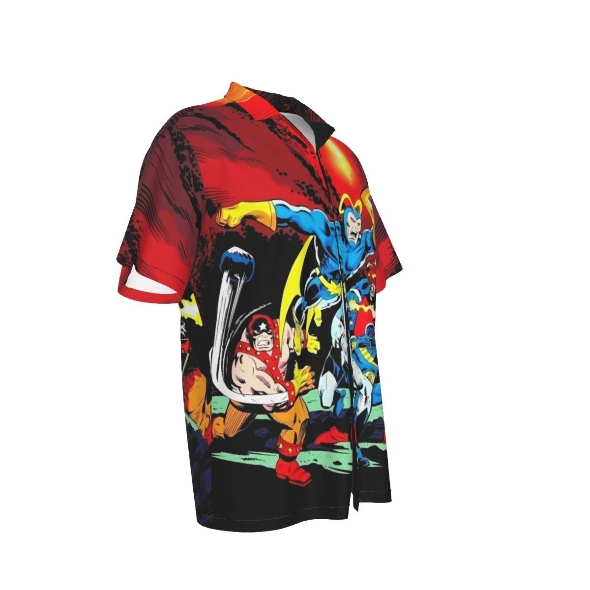 STARHAWK AND THE GUARDIANS PIN UP ALL OVER PRINT SHIRTS