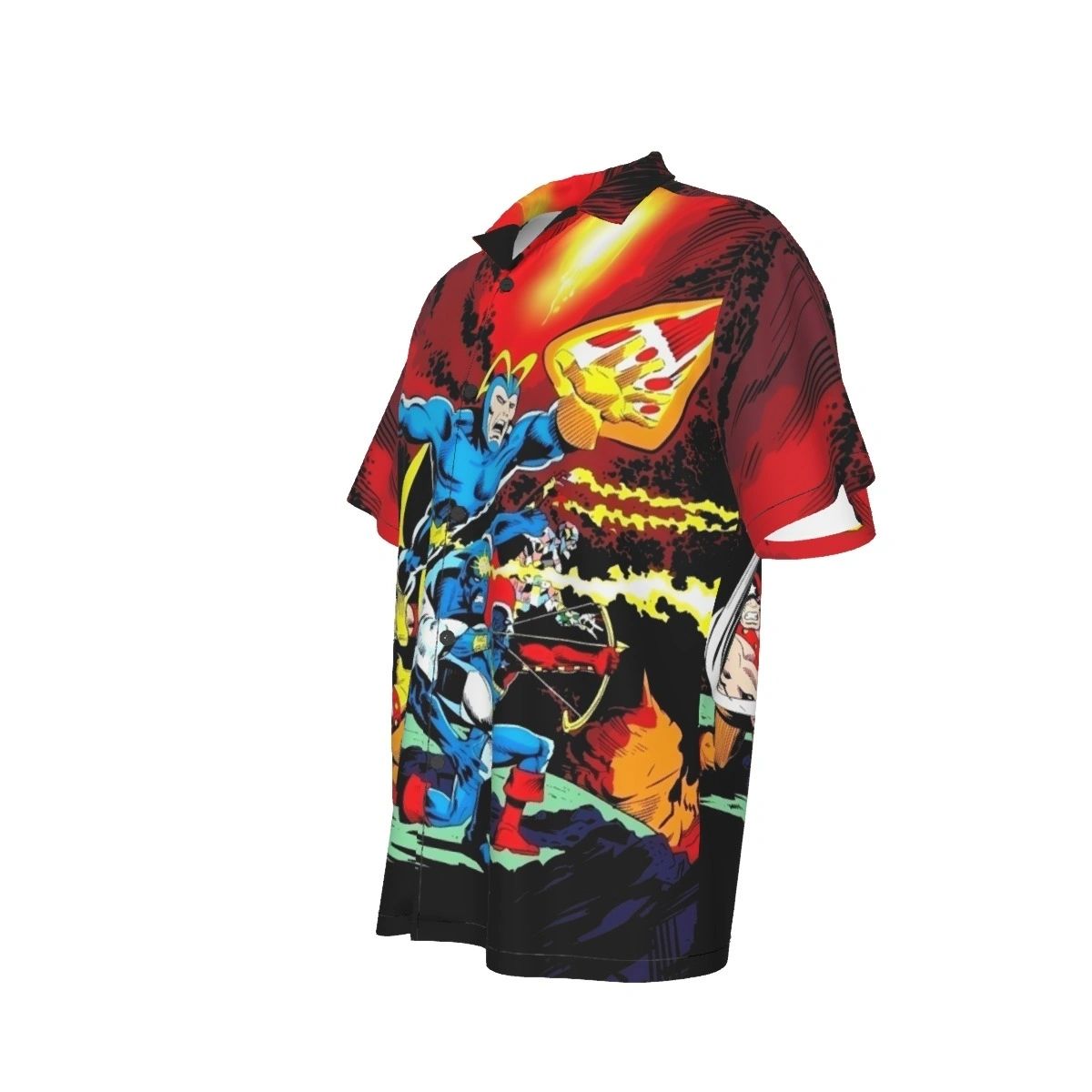 STARHAWK AND THE GUARDIANS PIN UP ALL OVER PRINT SHIRTS