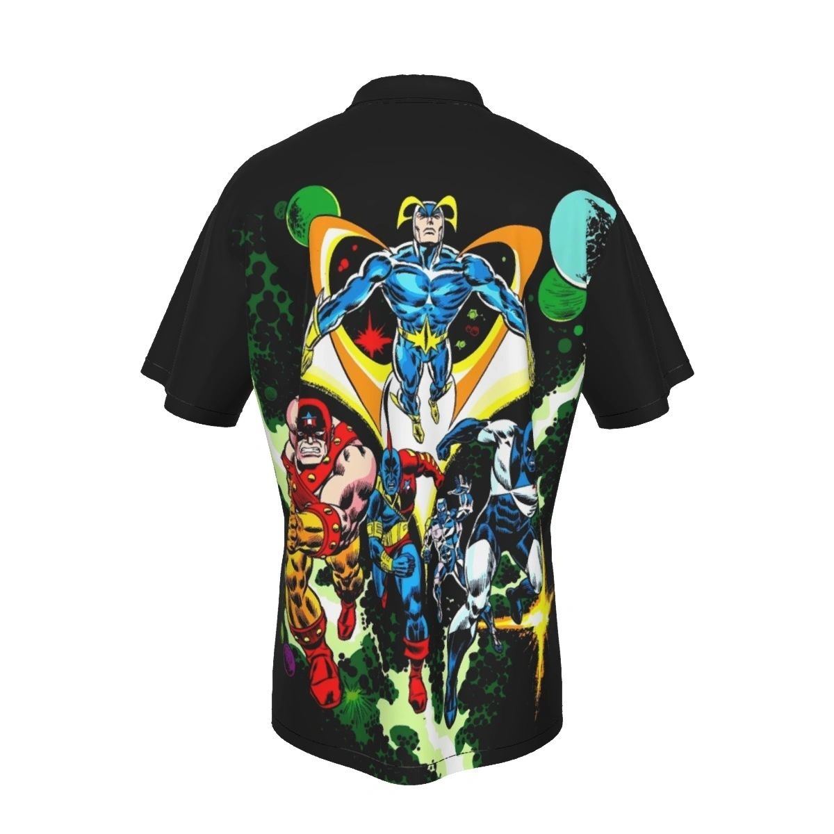 GUARDIANS OF THE GALAXY PINUP PIN UP ALL OVER PRINT SHIRTS