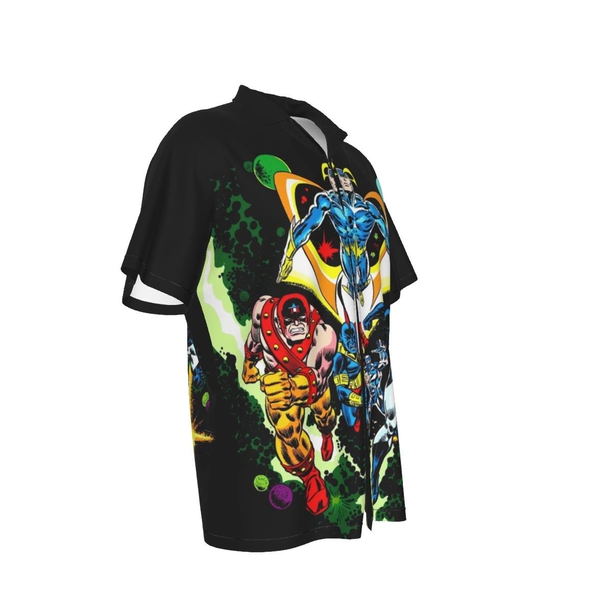 GUARDIANS OF THE GALAXY PINUP PIN UP ALL OVER PRINT SHIRTS