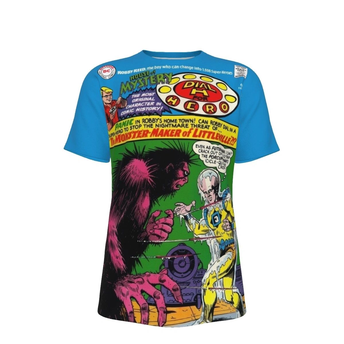DIAL H FOR HERO ALL OVER PRINT SHIRTS - HOUSE OF MYSTERY 162