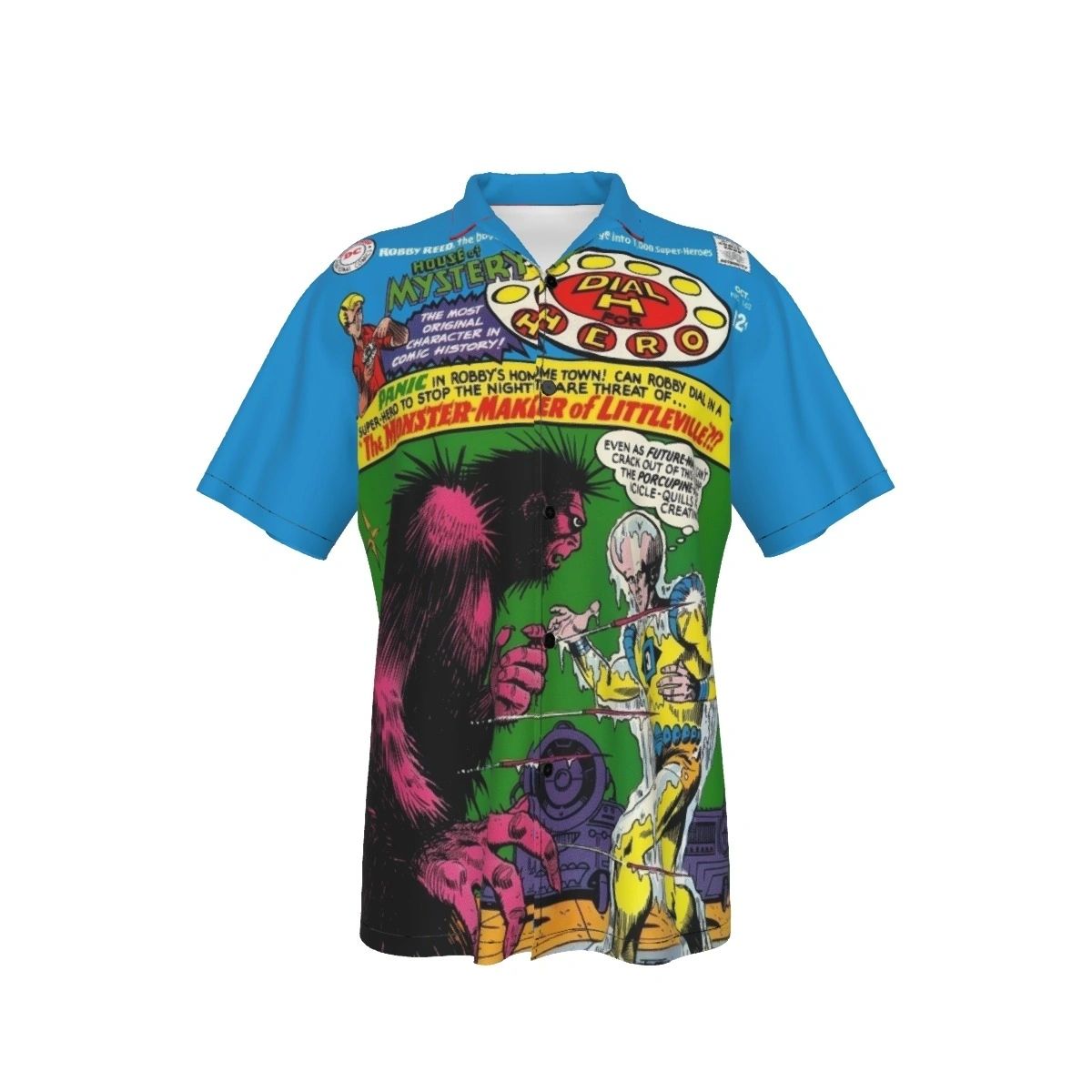 DIAL H FOR HERO ALL OVER PRINT SHIRTS - HOUSE OF MYSTERY 162