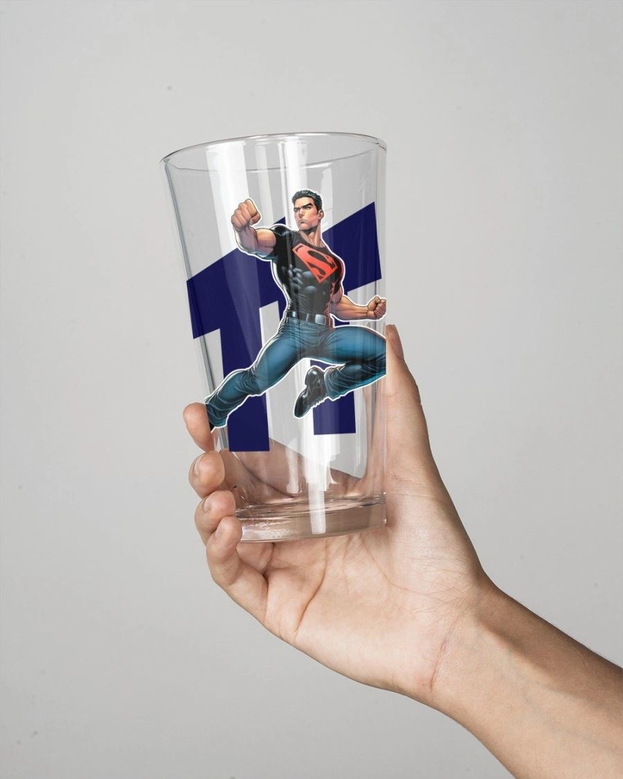 CONNER KENT SUPERBOY- KONEL READY Pint Glass (with Free Shipping)