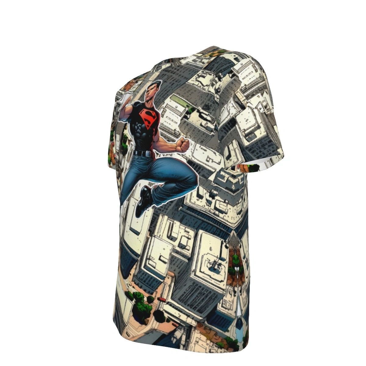 CONNER KENT SUPERBOY KONEL READY ALL OVER PRINT SHIRTS
