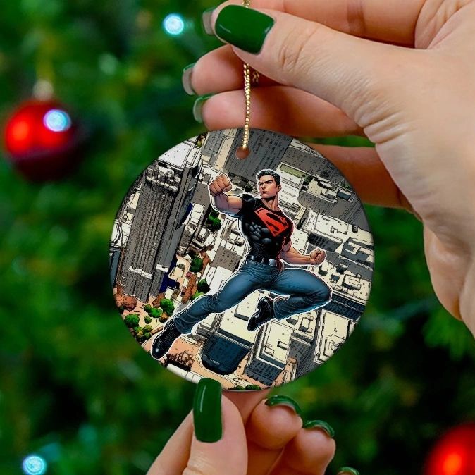 CONNER KENT SUPERBOY KONEL READY CHRISTMAS TREE ORNAMENT