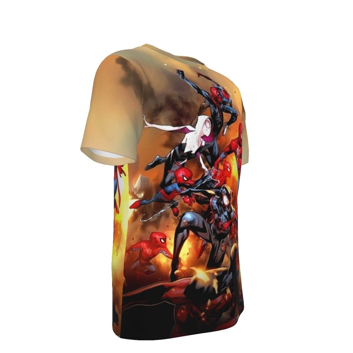 SPIDER VERSE ALL OVER PRINT SHIRTS