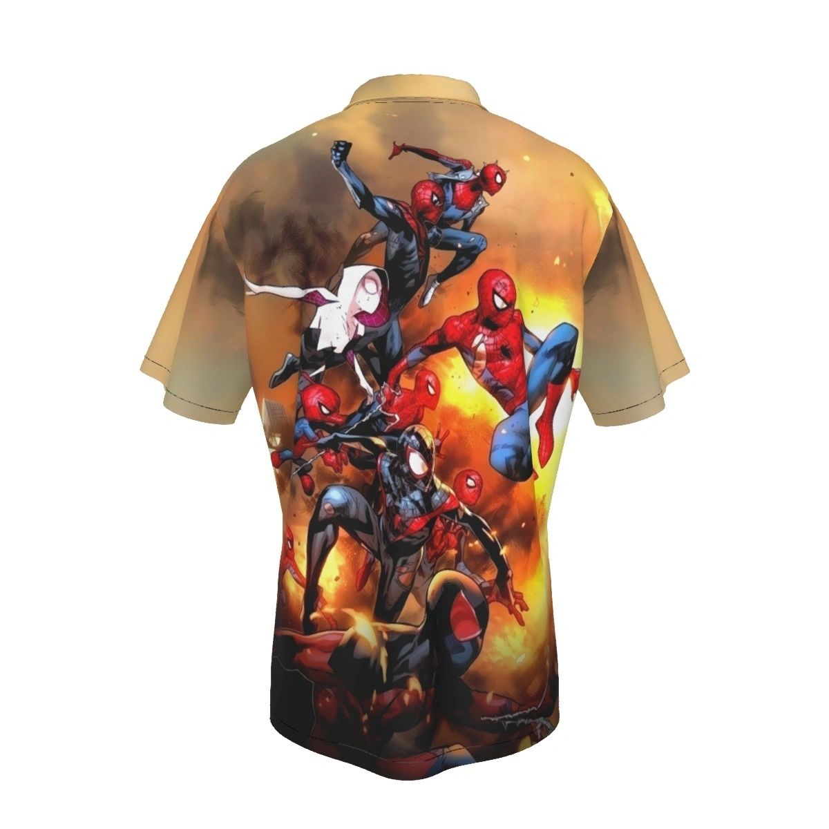 SPIDER VERSE ALL OVER PRINT SHIRTS