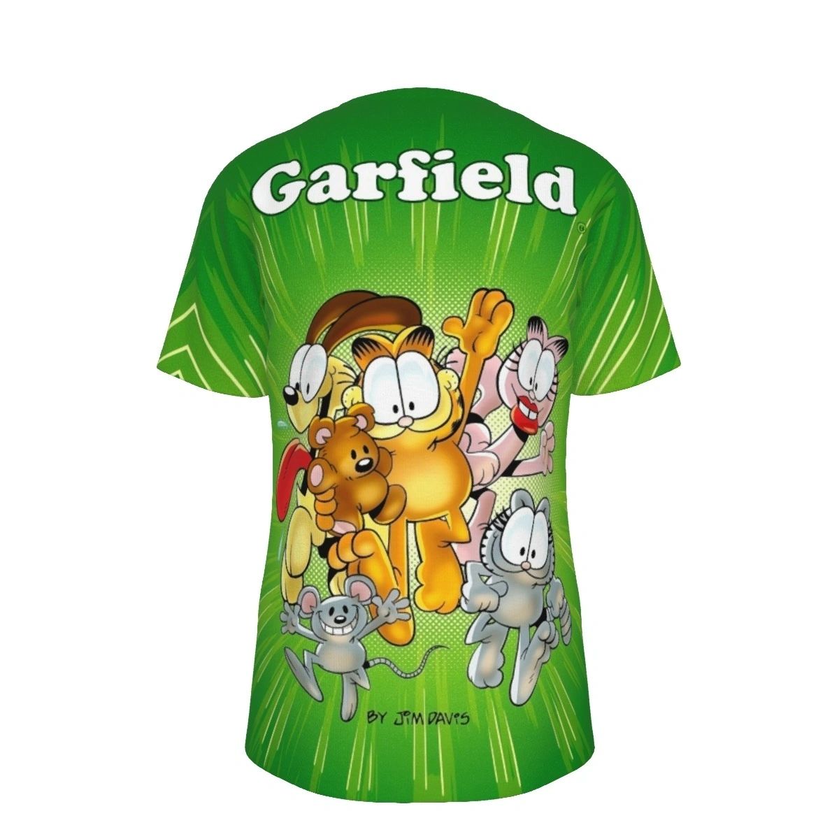 GARFEILD AND FRIENDS ALL OVER PRINT SHIRTS
