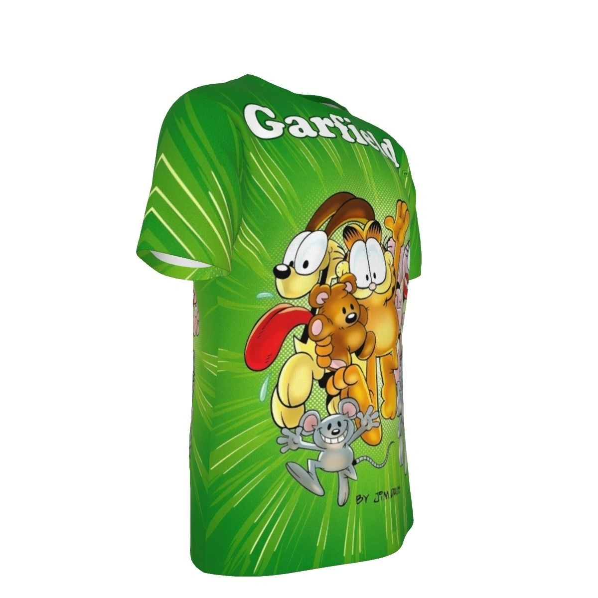 GARFEILD AND FRIENDS ALL OVER PRINT SHIRTS