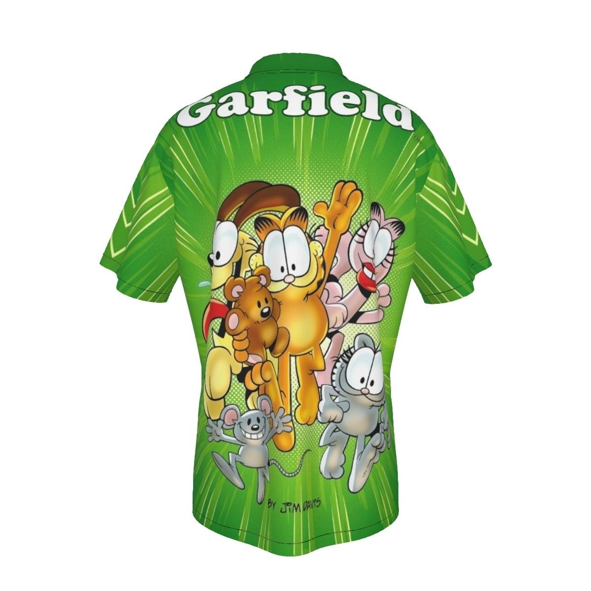 GARFEILD AND FRIENDS ALL OVER PRINT SHIRTS