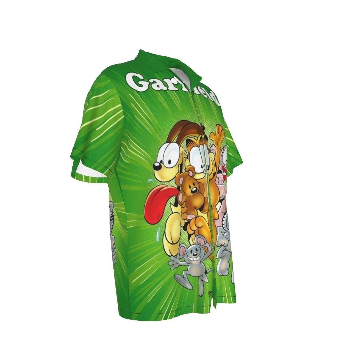 GARFEILD AND FRIENDS ALL OVER PRINT SHIRTS
