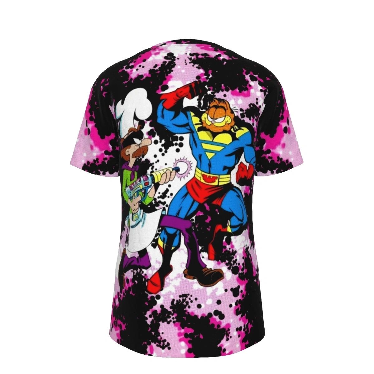 GARFIELD THE LASAGNANATOR OVER PRINT SHIRTS