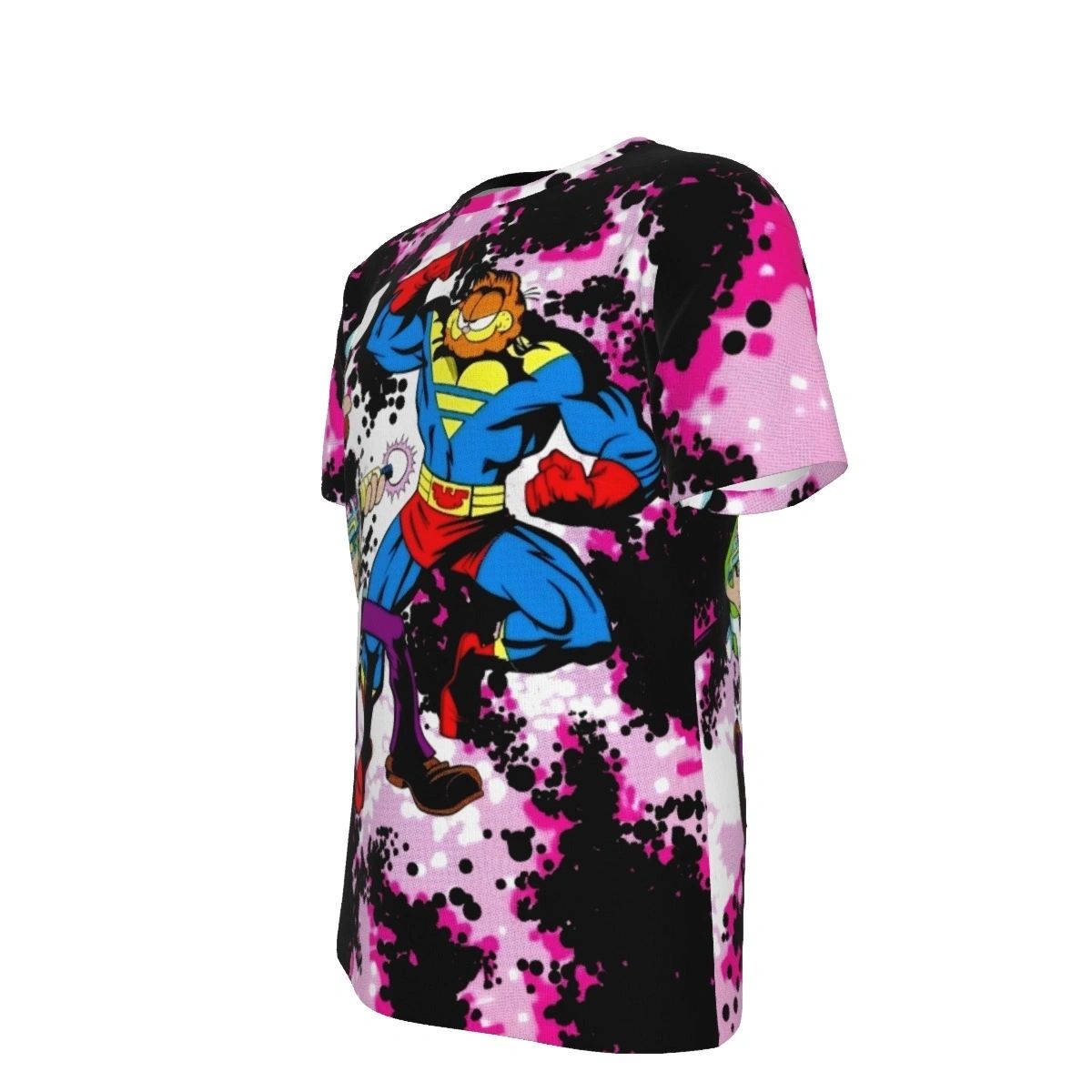 GARFIELD THE LASAGNANATOR OVER PRINT SHIRTS