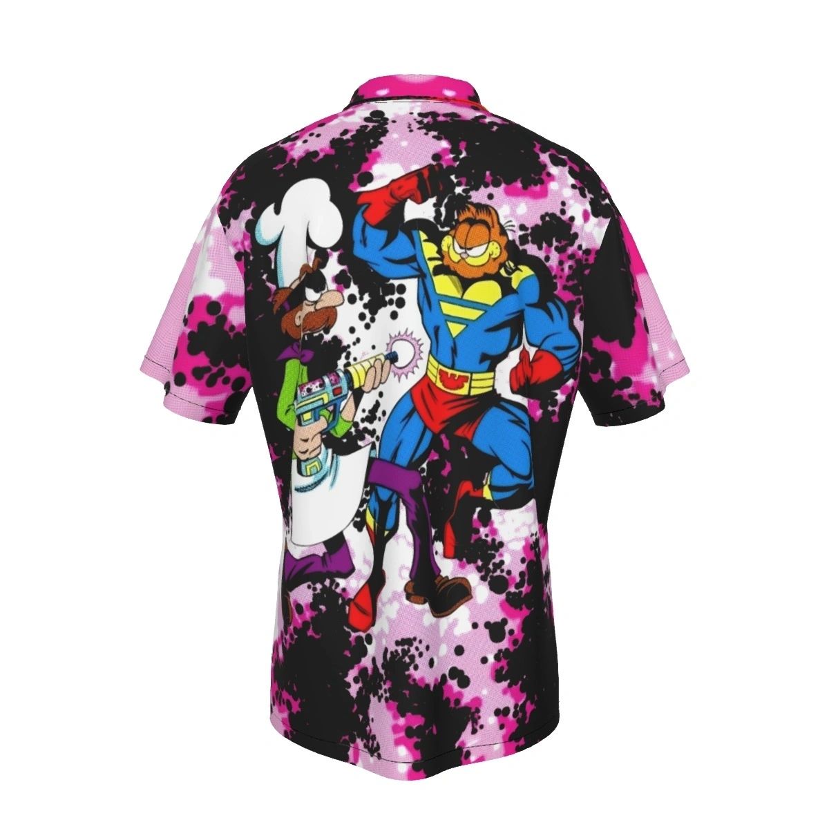 GARFIELD THE LASAGNANATOR OVER PRINT SHIRTS