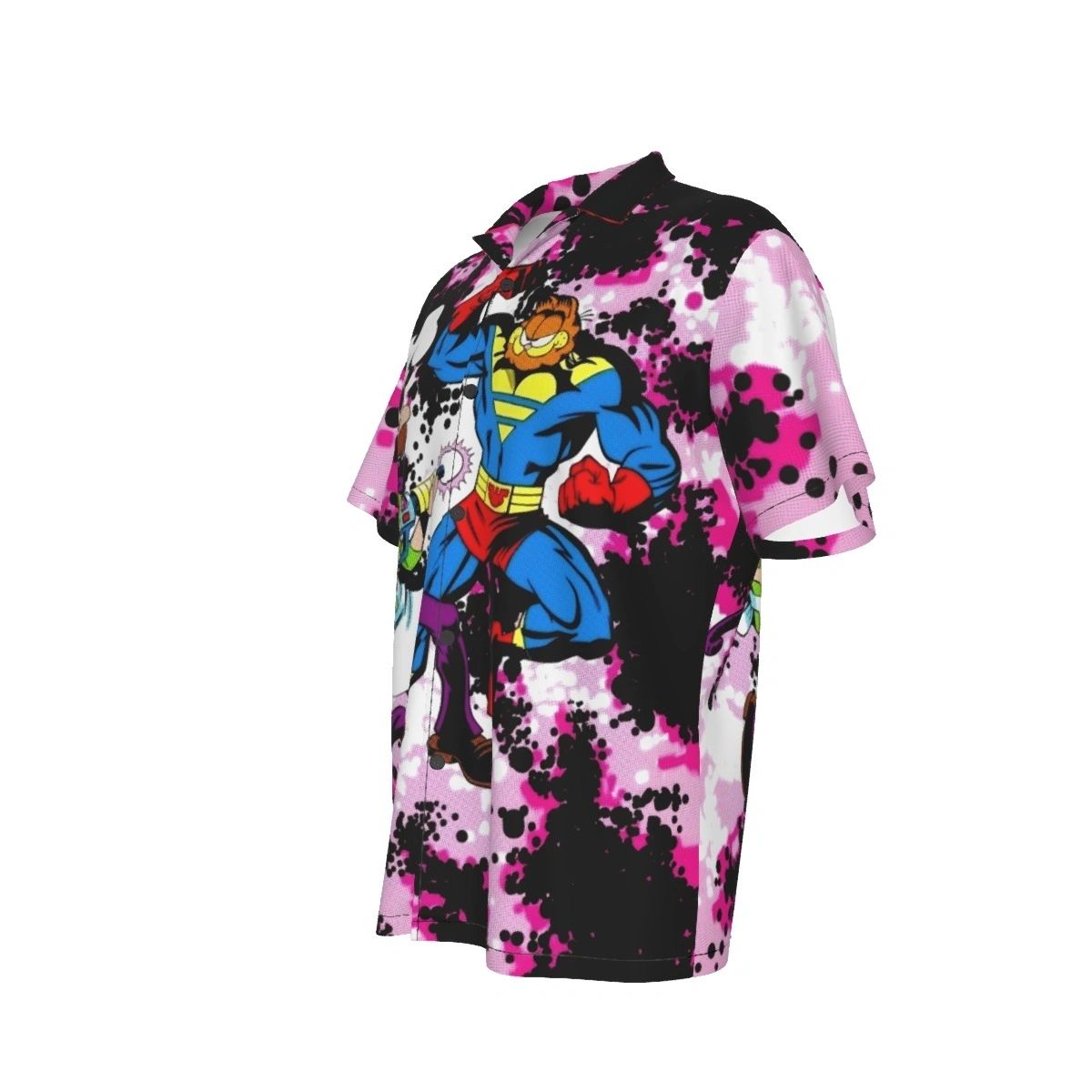 GARFIELD THE LASAGNANATOR OVER PRINT SHIRTS