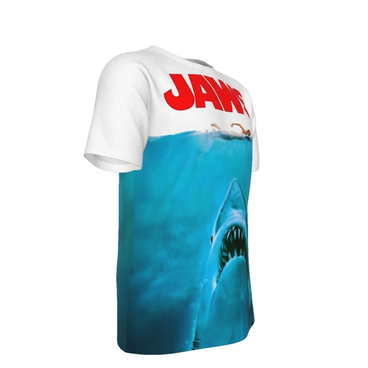 JAWS MOVIE POSTER ALL OVER PRINT SHIRTS
