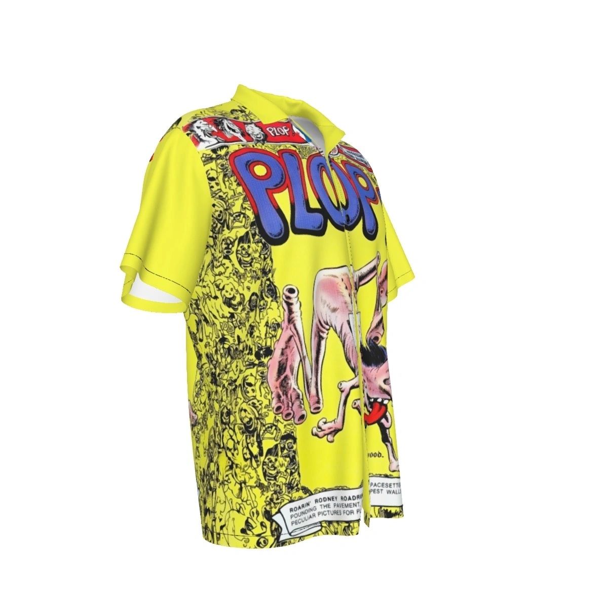 PLOP 15 ALL OVER PRINT SHIRTS -WALLY WOOD ART