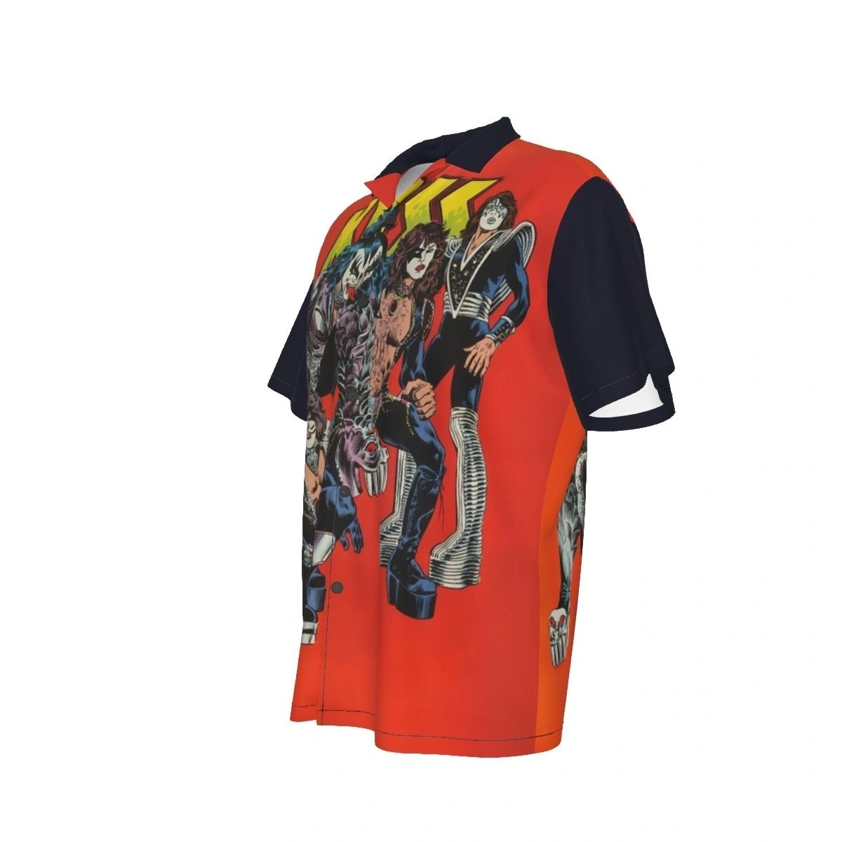 KISS MARVEL SUPER SPECIAL 1 SPLASH ALL OVER PRINT SHIRTS